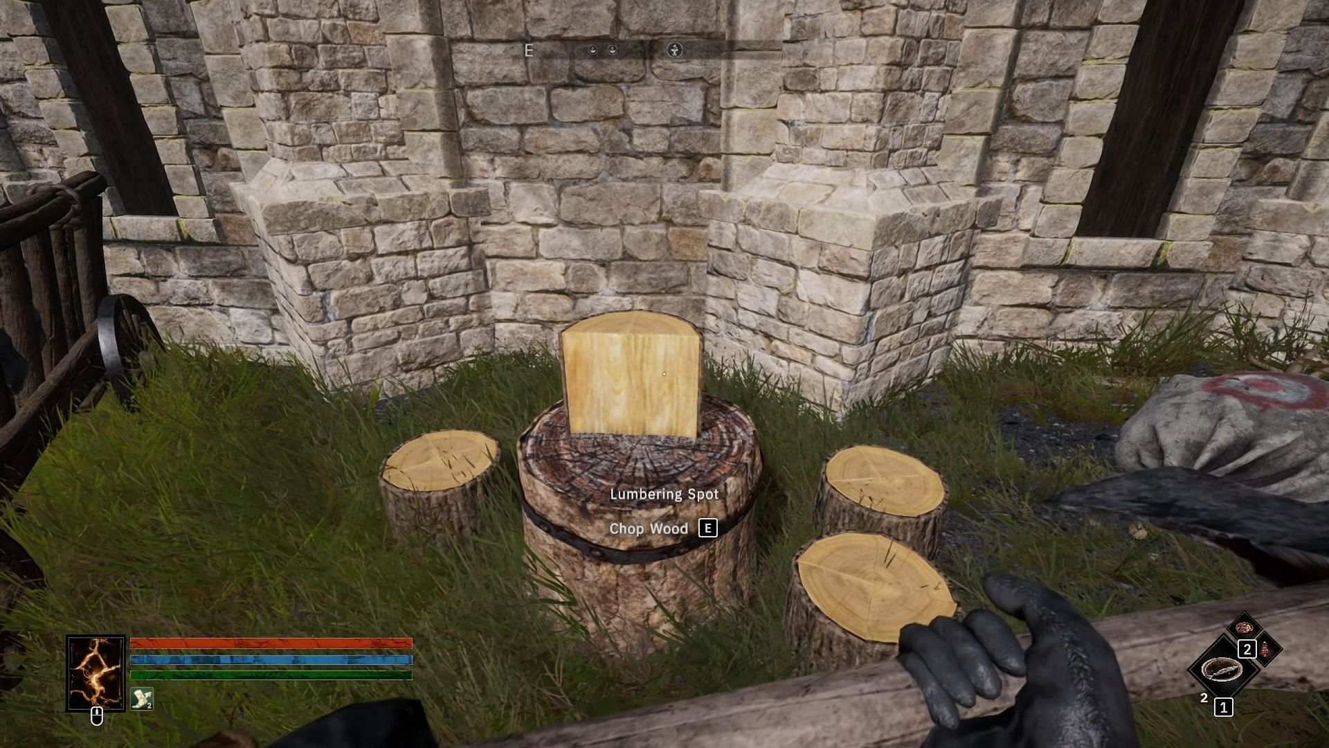 Lumbering Spot outside the castle (Image via Awaken Realms // Youtube@/ChilledCodex)